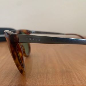 PRADA tortoise shell sunglasses